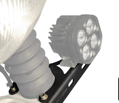 Fog Light Clamp/Mount Black For Royal Enfield Interceptor650 - Auto Engina