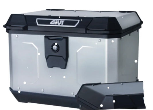 Monolock top Box 47ltr Matterhorn Aluminium-Givi