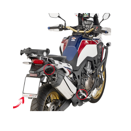 Side Rack For Honda CRF1000L Africa Twin - Givi