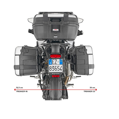 Monokey Side Rack For Triumph Tiger 1200-Givi