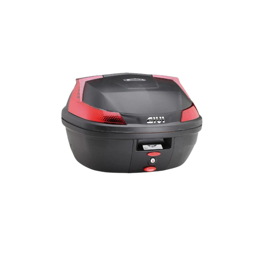 Monolock Top Box 37ltr Blade Red Reflectors - Givi