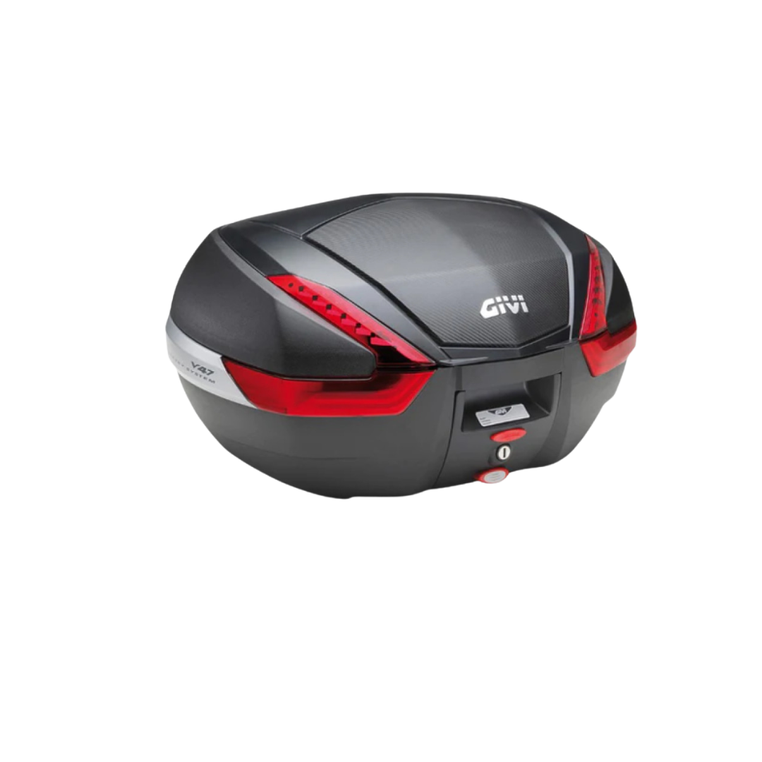 Monokey Top Box 47Ltr With Red Reflectors - Givi