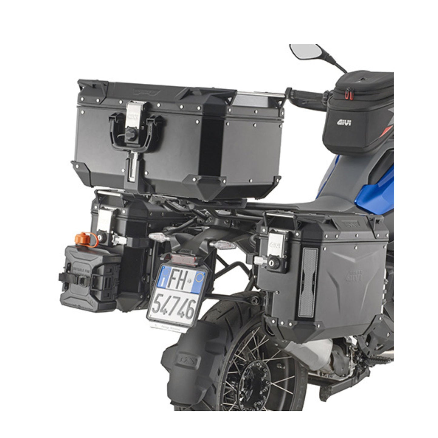 Monokey® CAM-SIDE Trekker Outback cases For BMW R1300GS-Givi