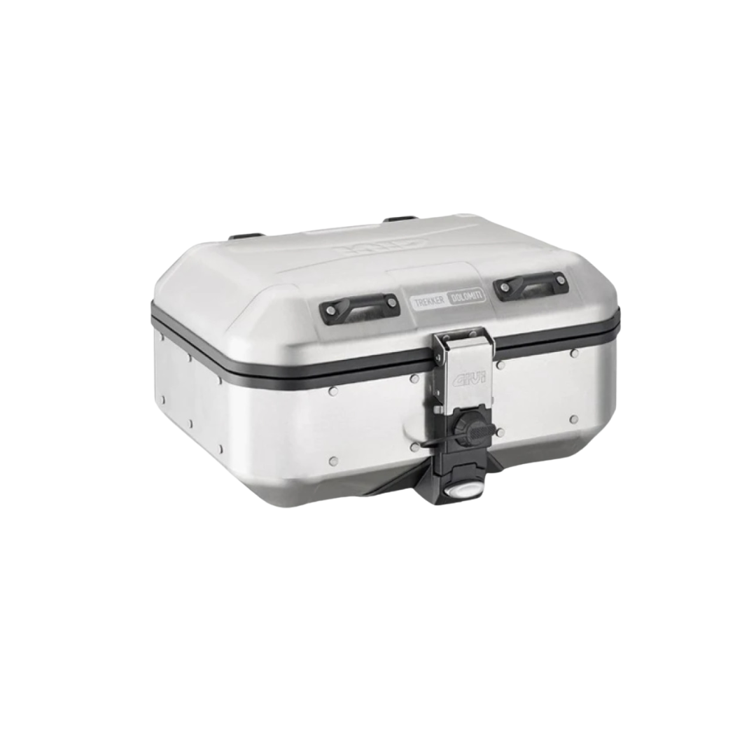 DLM30 Monokey Top/Side Box 30Ltr Silver Trekker Dolomiti - Givi