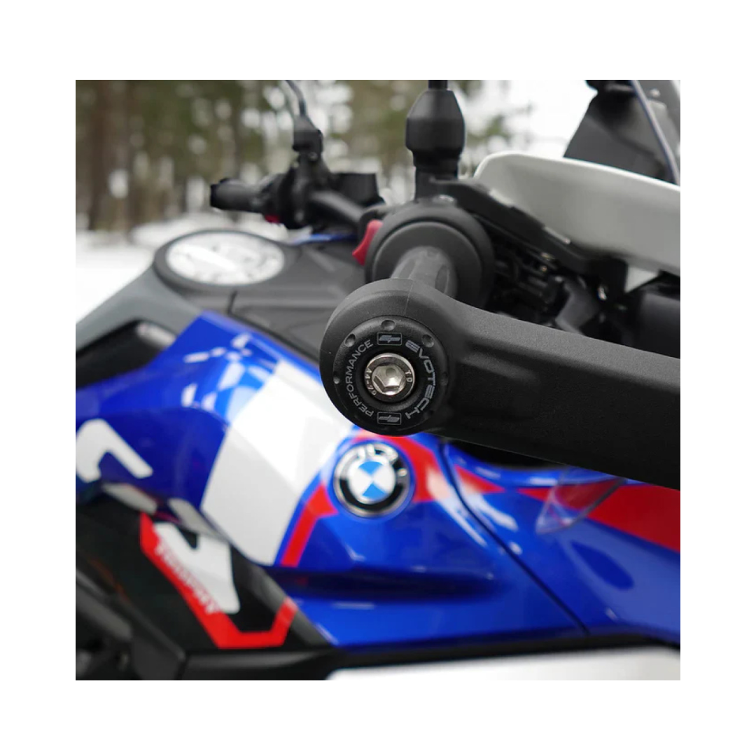 Bar End Weights For BMW R1300GS Triple Black -Evotech Performance