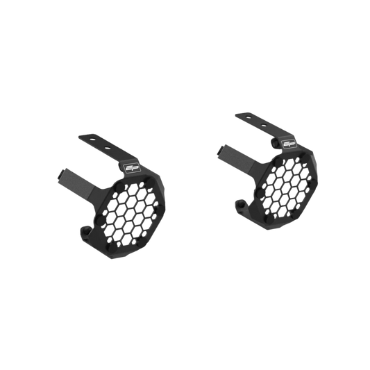 Spot light Guard For BMW R1300GS Triple Black-Evotech Performance