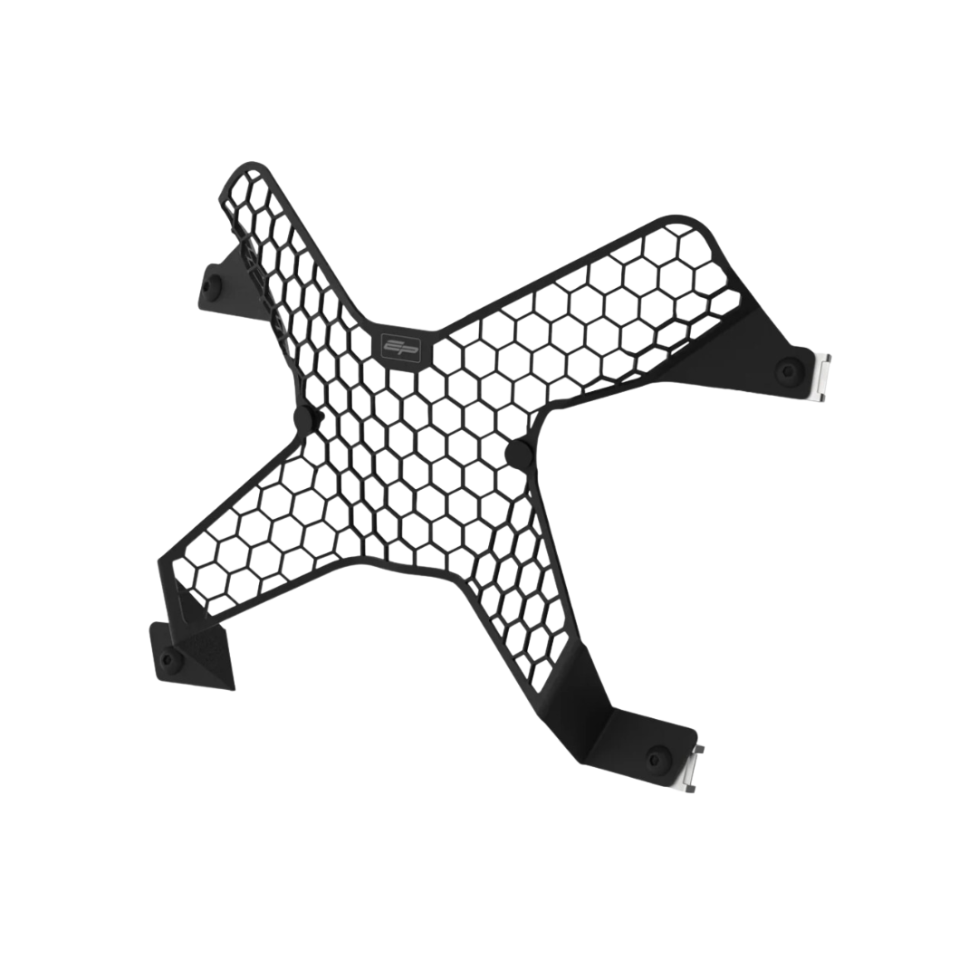 Headlight Guard For BMW R1300GS Triple Black -Evotech Performance