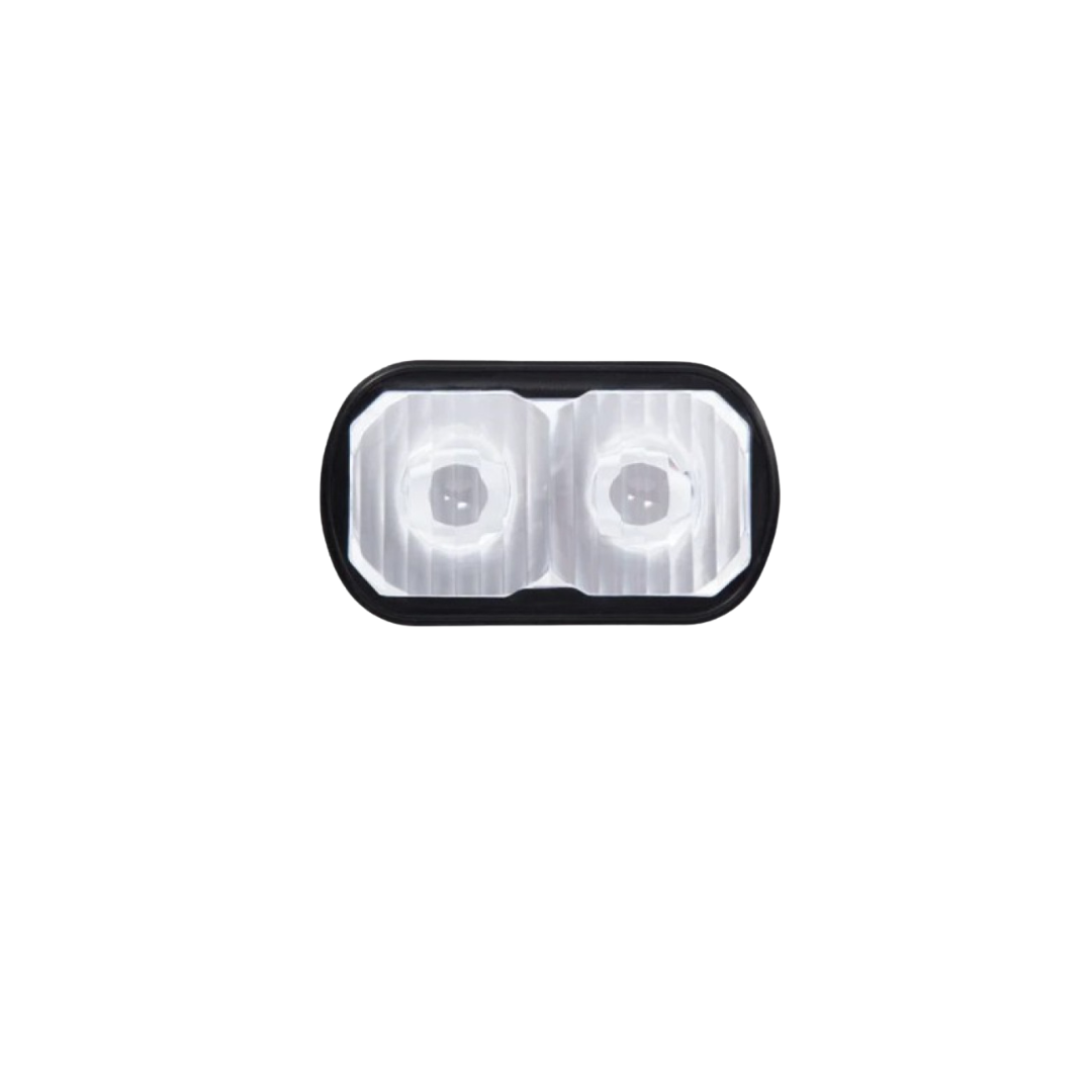 Stage Series 2" LED Pod Replacement Clear Lenses - Diode Dynamics