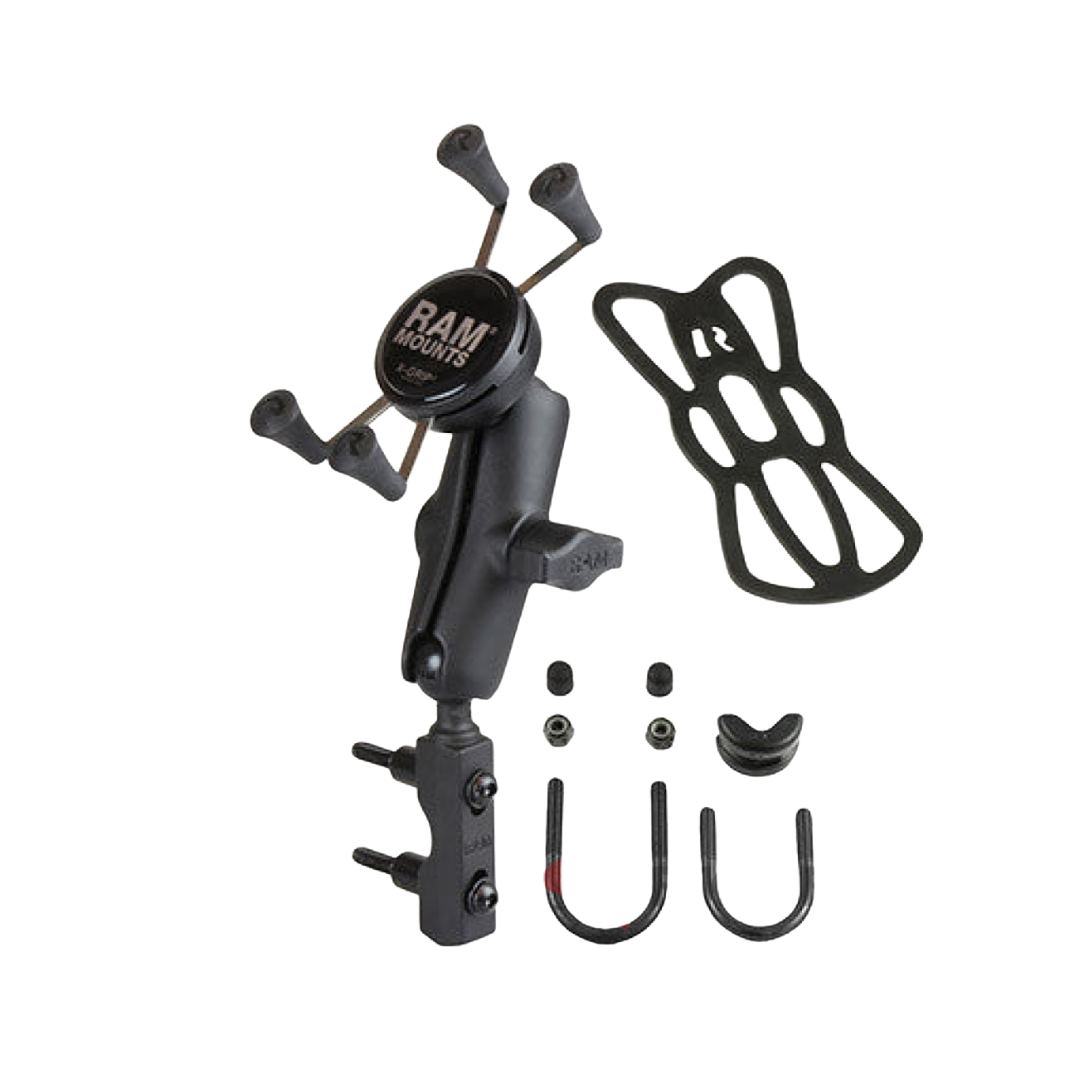 X-Grip® Large Phone Mount with Motorcycle Brake/Clutch Reservoir Base-Ram Mount