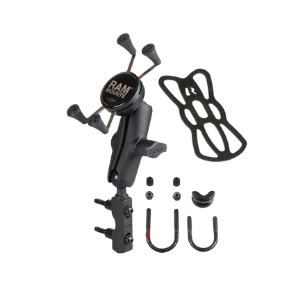 X-Grip® Large Phone Mount with Motorcycle Brake/Clutch Reservoir Base-Ram Mount
