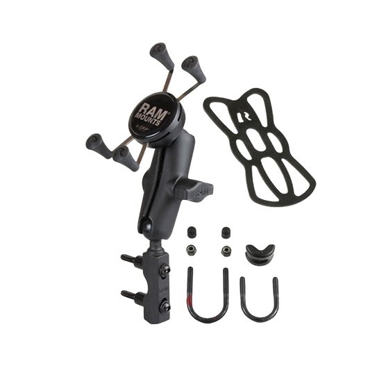 X-Grip® Large Phone Mount with Motorcycle Brake/Clutch Reservoir Base-Ram Mount