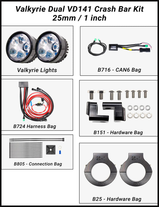 Valkyrie LED Auxiliary Light-Clearwater