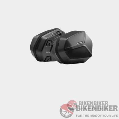 Aero Abs Side Case System With Evo Carriers - Suzuki Vstrom 650 Sw-Motech Side Case