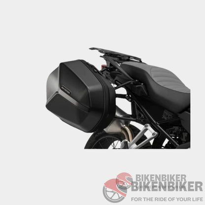 Aero Abs Side Case System With Evo Carriers - Suzuki Vstrom 650 Sw-Motech Side Case