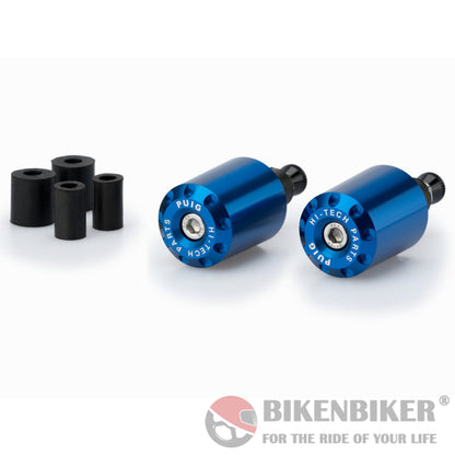 Bar Ends Longs For All Bikes-Puig Blue Bar Ends