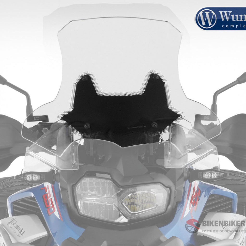 Bmw F 850 Gsa Ergonomics - ’Marathon’ Windscreen Wunderlich Clear Windscreen