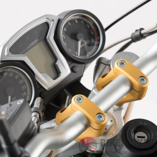 Bmw R Ninet Ergonomics - Barback Risers Sw-Motech Handlebar