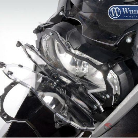 BMW R1200GS Protection - Headlight Foldable (clear) - Bike 'N' Biker