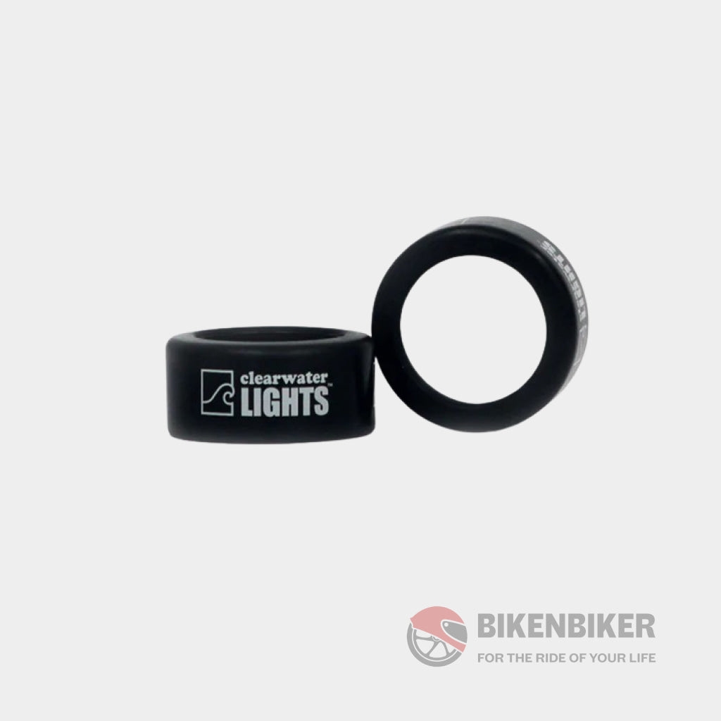 Clearwater Amber / Clear Caps (Pair) Auxiliary Lights