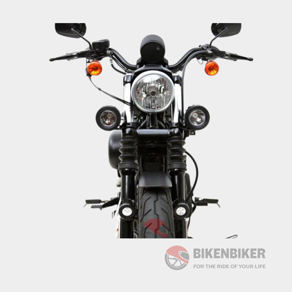 Denali 39Mm-49Mm Fork Tube Aux Led Mounting Kit Auxiliary Lights Mounts