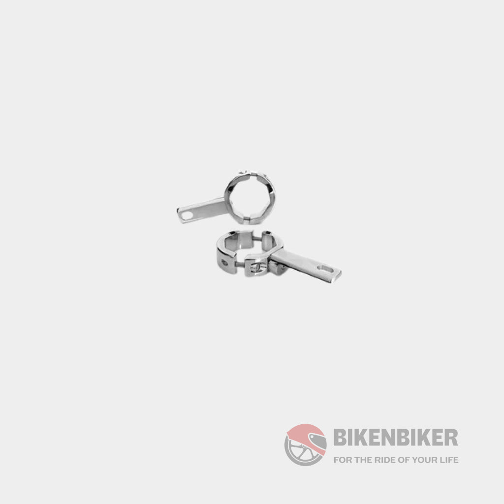 Denali 39Mm-49Mm Fork Tube Aux Led Mounting Kit Auxiliary Lights Mounts