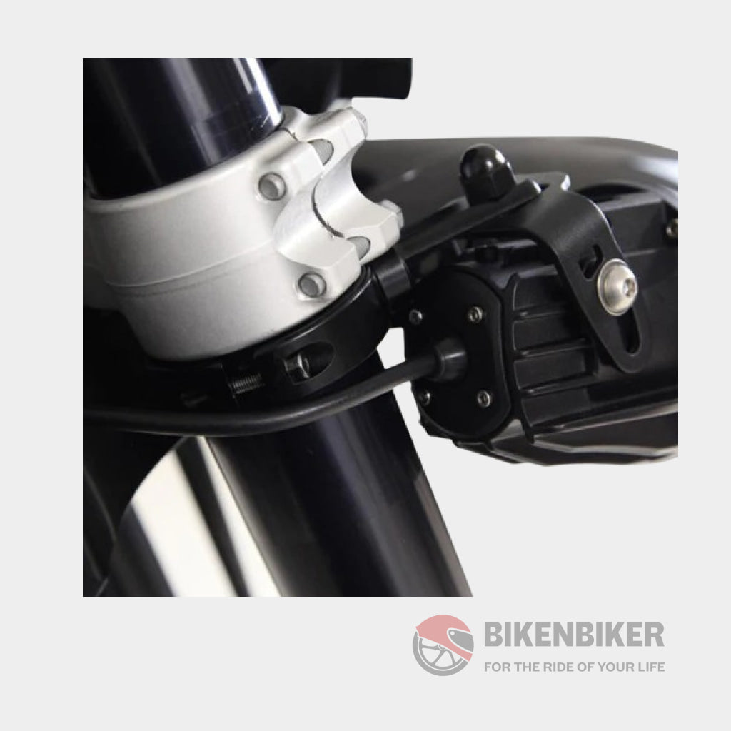Denali 50Mm-60Mm Fork Tube Aux Led Mounting Kit Brackets