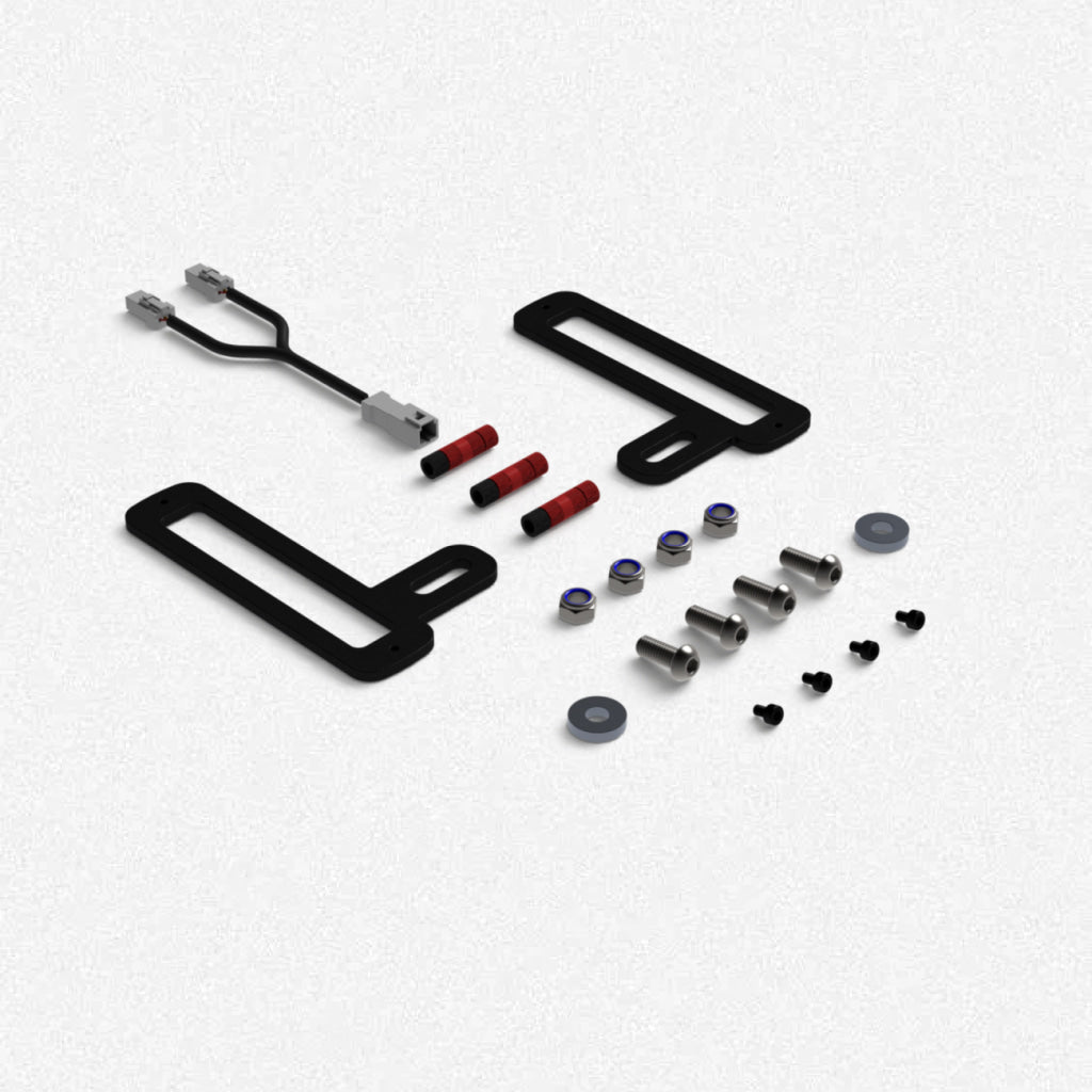 Denali Drl Offset Fender Mount Kit Auxiliary Lights Mounts