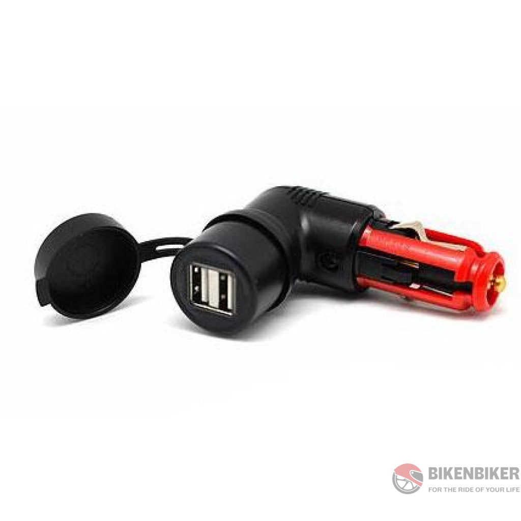 Din/Cigarette (Interchangeable) To Usb Adapter (3.3A) - Cliff Top Power Accessories