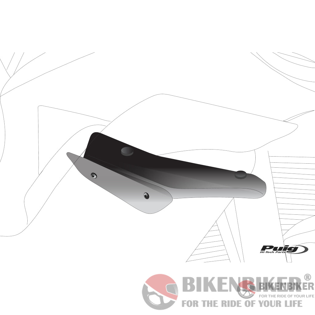 Downforce Sport Spoilers For Aprilia Rsv4 Rf 2015-Puig Protection