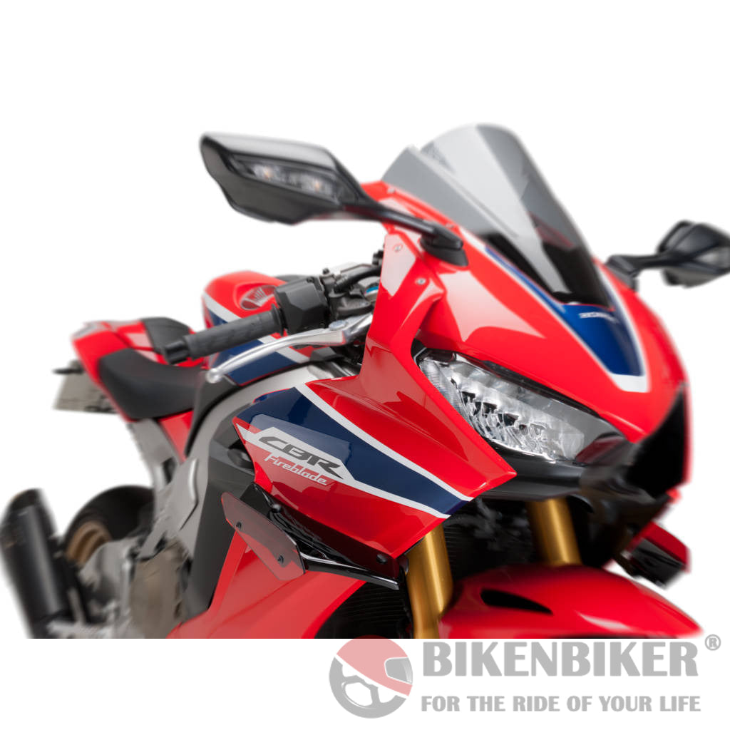 Downforce Sport Spoilers For Honda Cbr1000Rr Fireblade Sp 2017-Puig Red Protection