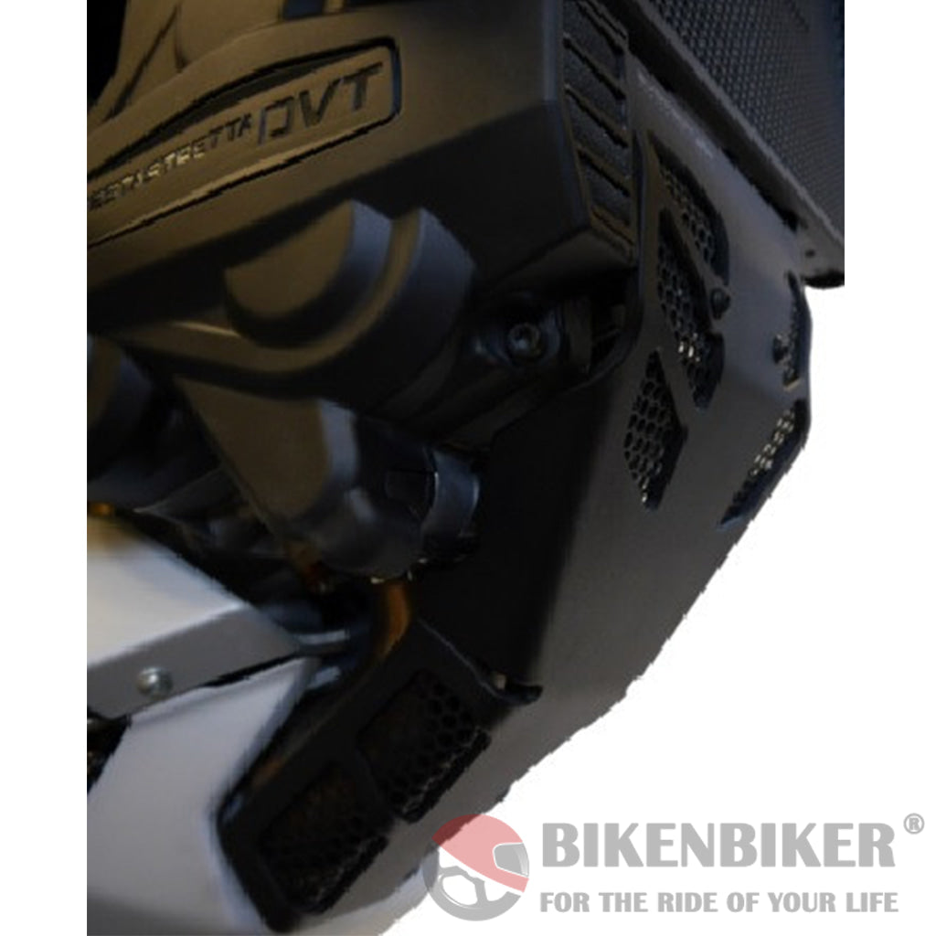 Ducati Multistrada 1200 S Radiator Oil Cooler And Engine Guard Set (2015 + ) - Evotech Performance