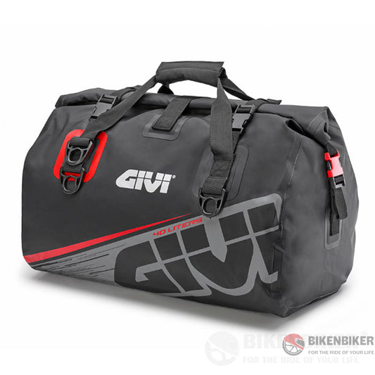 Ea115Gr Waterproof Cylinder Seat Bag 40 Litres - Givi Tail
