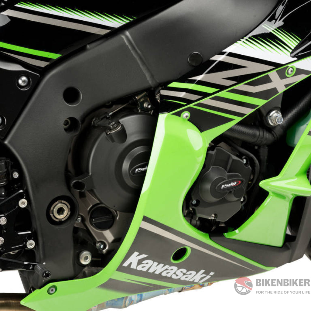 Engine Protective Cover For Kawasaki Zx10R 2022+ - Puig Guard