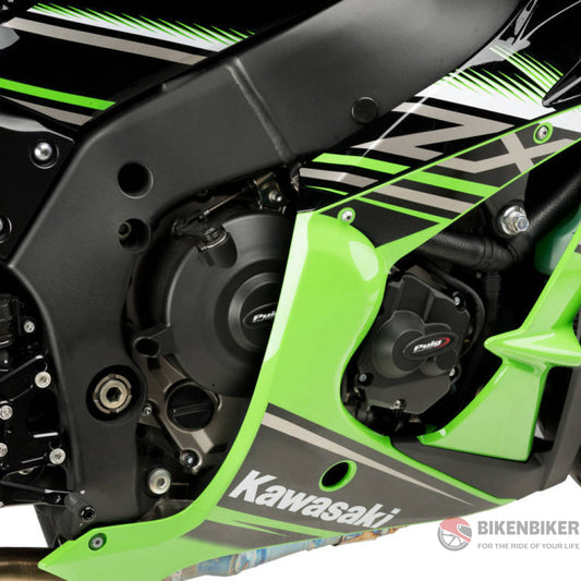 Engine Protective Cover For Kawasaki Zx10R 2022+ - Puig Guard