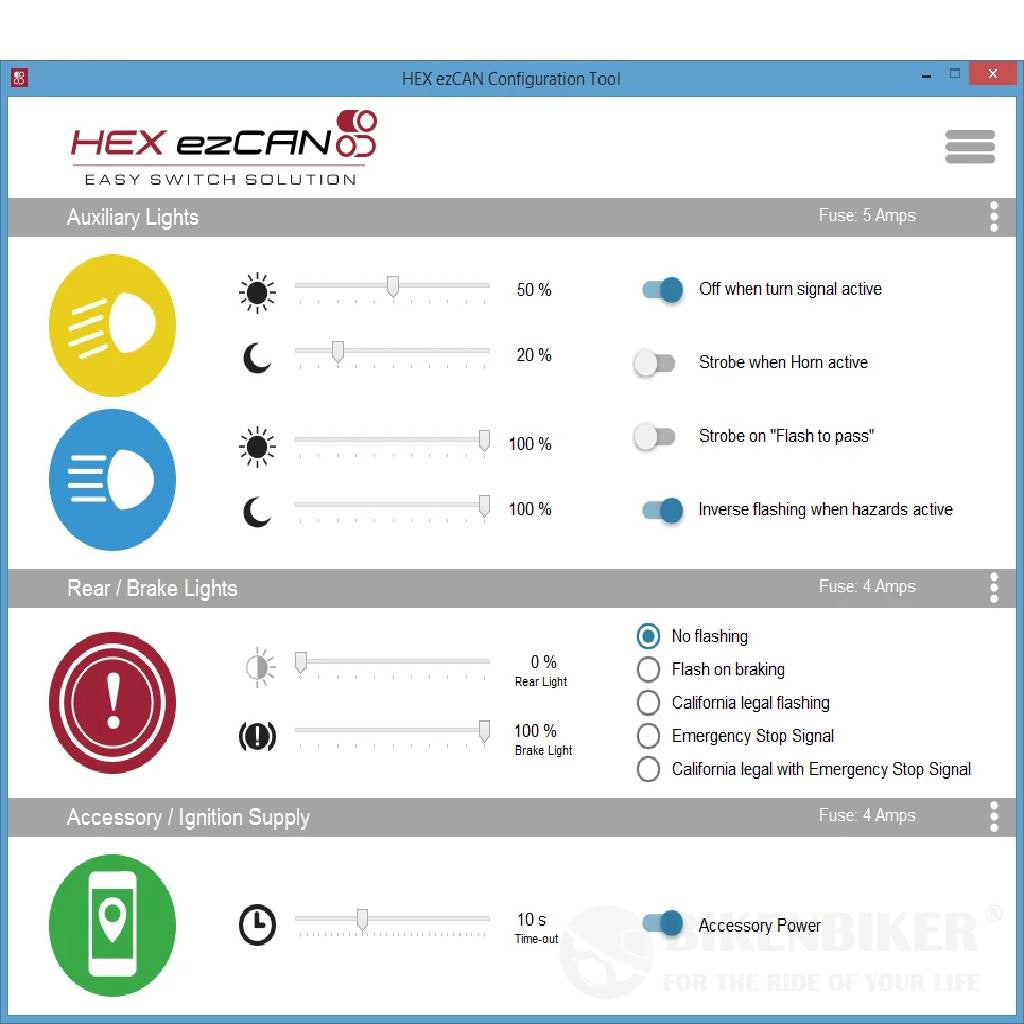 Harley Davidson Hex Ezcan Daytona Accessory Manager Accessories