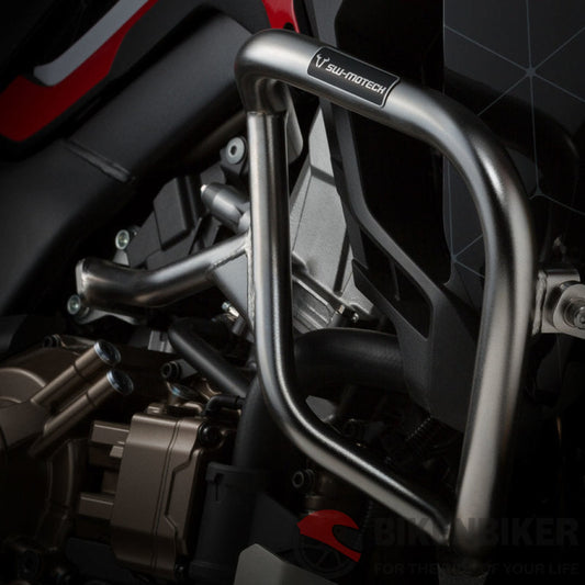 Honda Africa Twin Crf1000L Protection - Stainless Steel Crash Bars Sw-Motech
