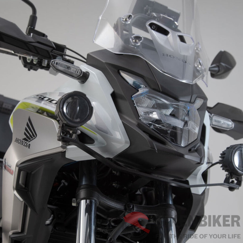 Honda Cb500X Lighting - Auxiliary Light Mount Sw-Motech Auxiliary Lights Mounts