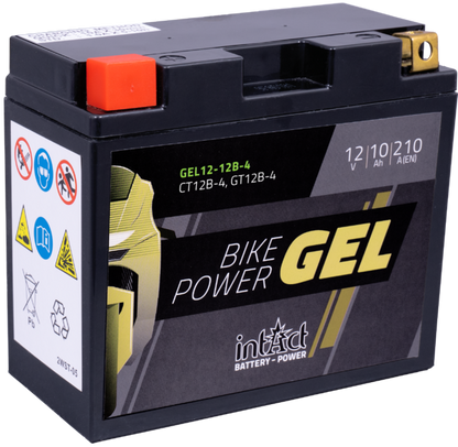 GEL Bike Battery YT12B-BS-Intact Battery-Power
