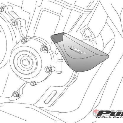Kawasaki Ninja 1000 Pro Frame Sliders (Black) (2017 +) - Puig Protection