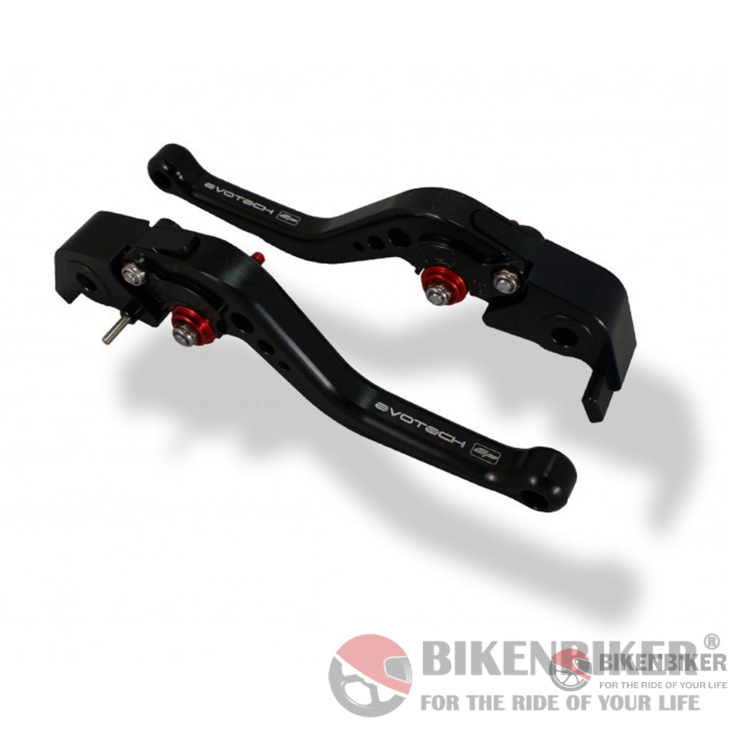 Kawasaki Ninja Zx10R Short Clutch And Brake Lever Set 2016 + Evotech Performance Accessories