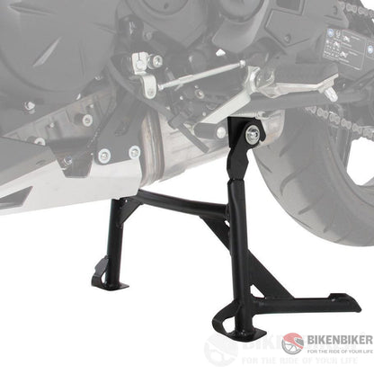 Kawasaki Versys 650 Ergonomics - Center Stand Hepco & Becker Accessories