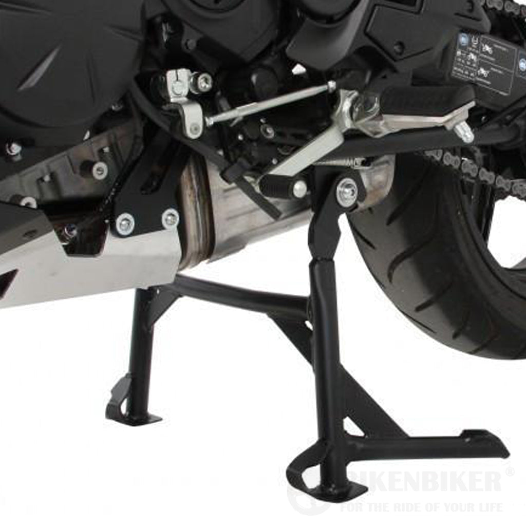Kawasaki Versys 650 Ergonomics - Center Stand Hepco & Becker Accessories