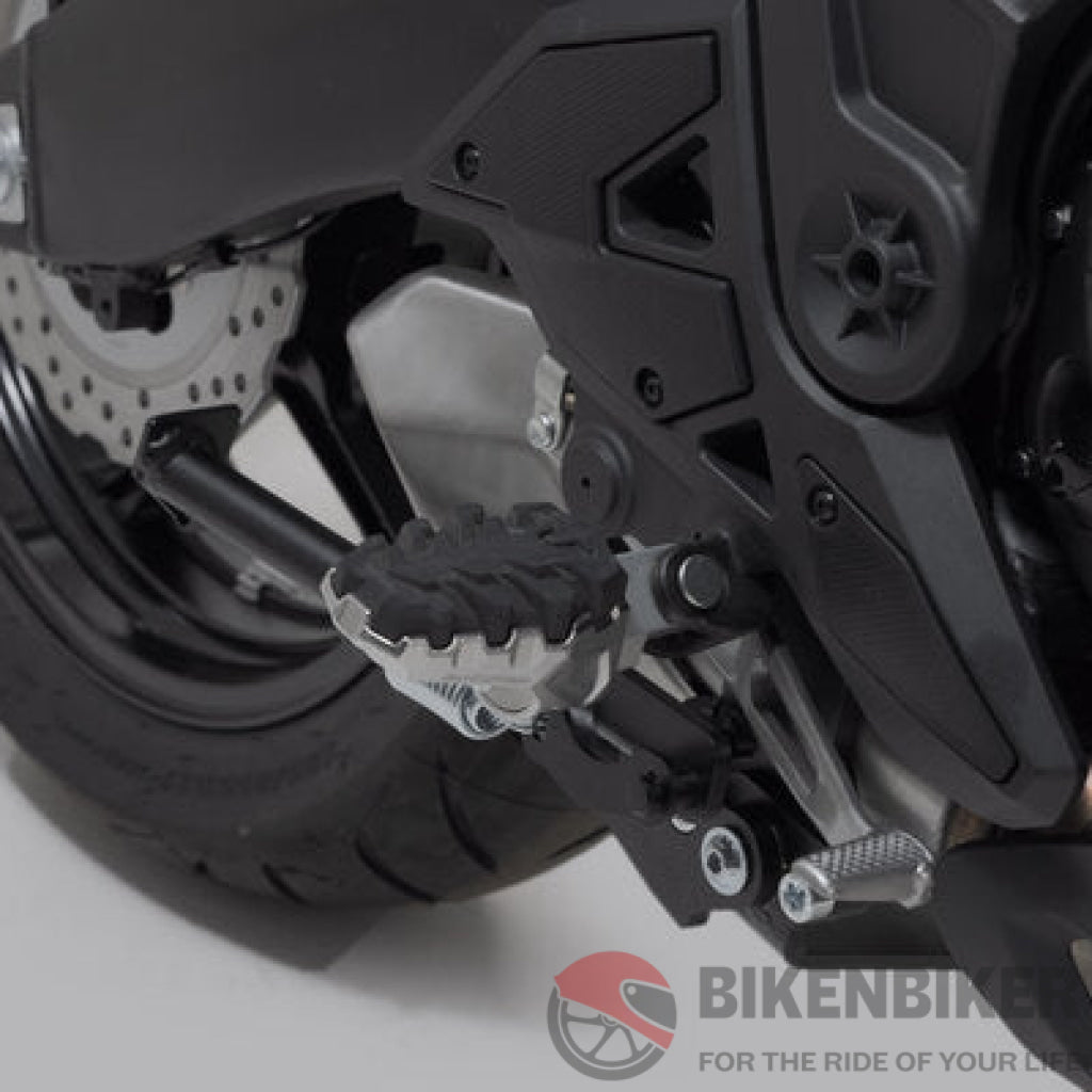 Kawasaki Versys X-300/650/1000 Ergonomics - Evo Footrest Kit Sw-Motech Footpegs