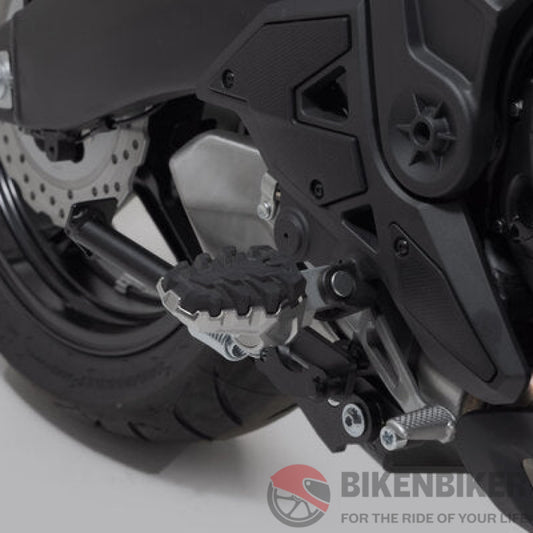 Kawasaki Versys X-300/650/1000 Ergonomics - Evo Footrest Kit Sw-Motech Footpegs