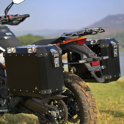 Aluminium Panniers - 72L - Auto Engina