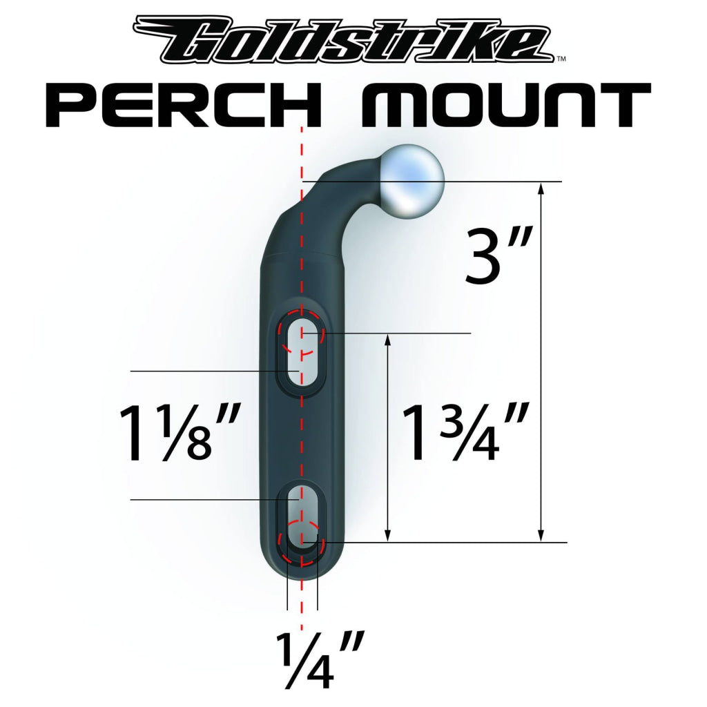 Left Or Right Accessory Perch Mount - Honda Goldwing Ciro Goldstrike Accessories
