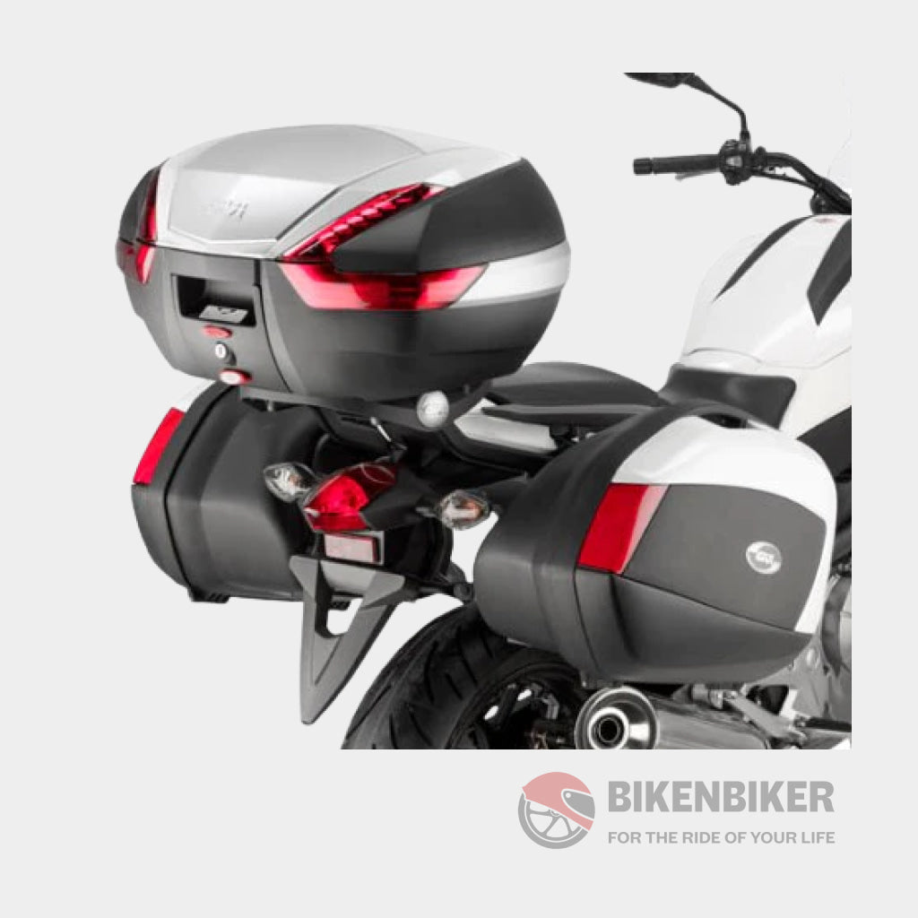 Monokey V47N Top Case With Red Reflectors - Givi Top Case