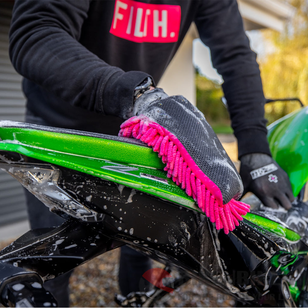 Muc-Off 2In1 Chenille Microfibre Wash Mitt Bike Care