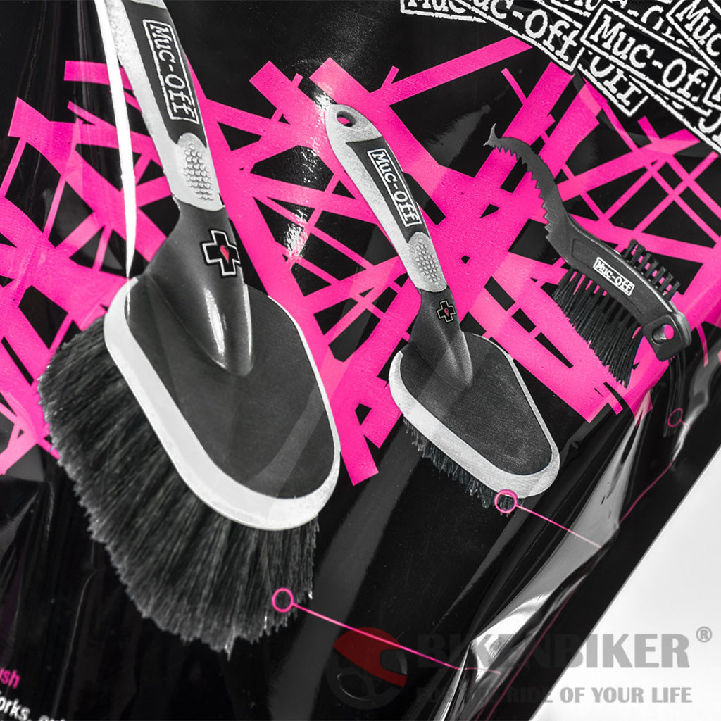 Muc-Off 3X Brush Set Bike Care
