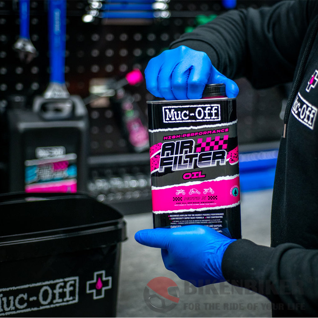Muc-Off Motorcycle Air Filter Oil - 1L Maintenance